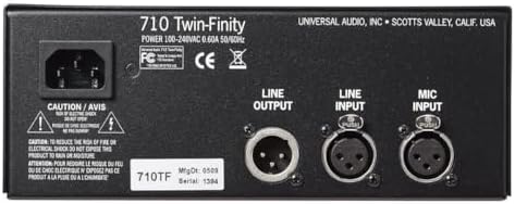 Universal Audio 710 Twin-Finity Microphone Preamp