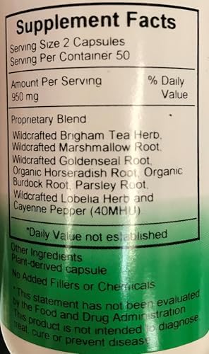 Christopher's Original Formulas Sinus Plus, Sinus Support Capsules, Whole Herb Synergistic Blend, 100 Count
