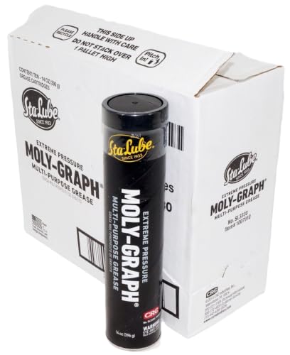 CRC SL3330 MOLY-GRAPH EXTREME PRESSURE MULTI-PURPOSE LITHIUM GREASE, 14 WT OZ (Set of 10/EA) | Multi-Purpose Lithium Grease - 14 Oz.
