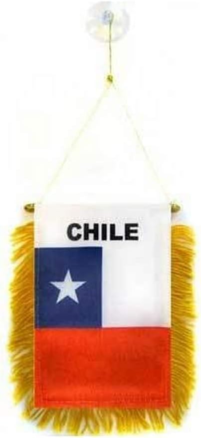 AZ FLAG Nicaragua Pennant 4x6 in 100D Polyester Suction Cup | Outdoor use Nicaraguan 15x10 cm triangular pennant stitched edges and reinforced finish