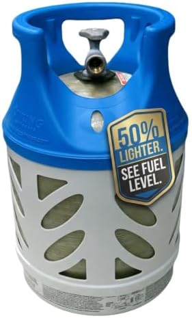 17lb Capacity Lightweight Composite Propane Tank