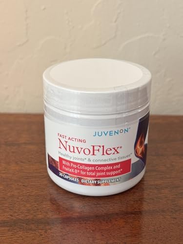 Juvenon NuvoFlex | Joint Support Supplement with Glucosamine, Chondroitin, Vitamin K, B, Mobility & Relief (30 Capsules)