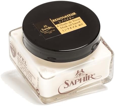 Saphir Medaille d'Or Renovator – All-Purpose Leather Shoe Cleaner & Conditioner