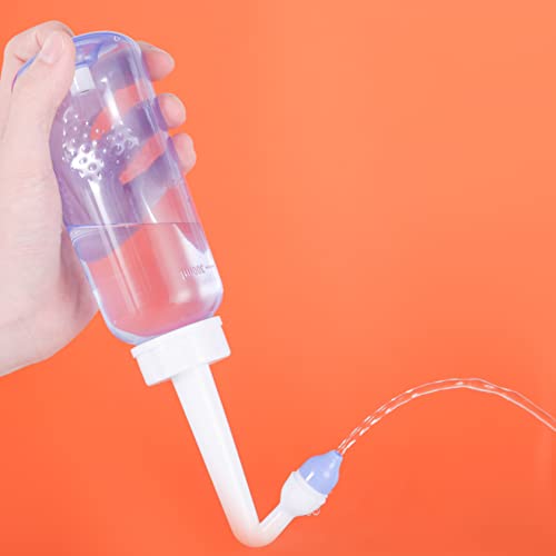 Croing Sinus Rinse Kit with 40 Salt Packs - Neti Pots - Nasal Irrigation- BPA Free - Nasal Rinse Bottle for Sinus and Allergy Relief - Nose Wash