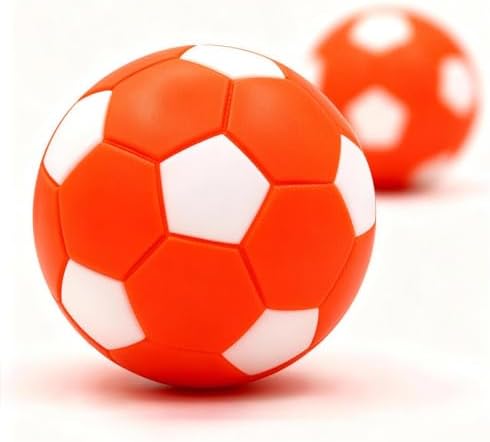 OuMuaMua Foosball Table Soccer Balls for Tabletop Game | 9pcs, 1.42inch, multicolor, accessory replacements, for soccer game day, family gathering