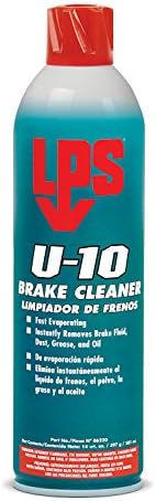 LPS 06220 - Brake Cleaner - 14 fl oz, Aerosol Can, Liquid, No Silicone