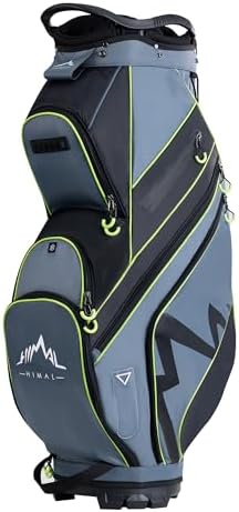 14-Way Golf Cart Bag with Organizer Divider | Full-Length Dividers, Rain Cover Included, Easy-Carry Handles, Club Organization, Cart Compatible