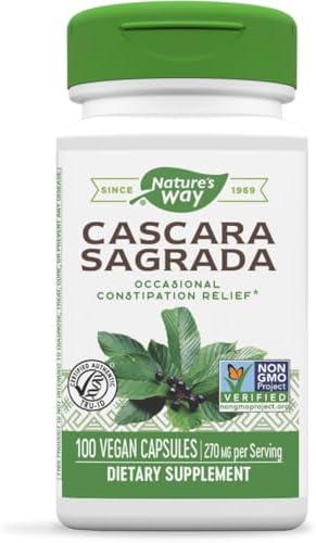 Natures Way, Cascara Sagrada Bark, 100 Count