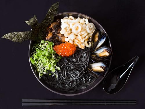 Nortindal Squid Ink - 1.1 Pounds (500 grams) Jar of Ink (Flavoring) from Cuttlefish (Greece) with Sea Salt Taste