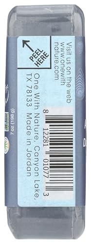 One With Nature Activated Charcoal Bar Soap, 7 OZ