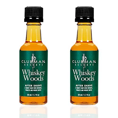 Clubman Pinaud After Shave Lotion, Soothes Skin After Shaving With Masculine Fragrance 1.7 fl. Oz x 2 packs