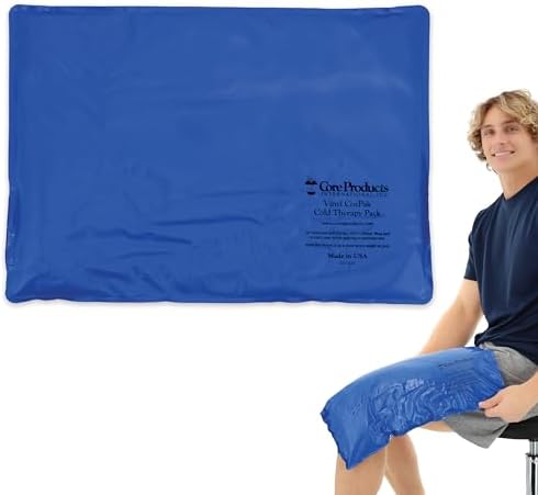 Core Products Flexible Vinyl Intense Cold Pack for Neck, Shoulders & Back - 11" X 15"