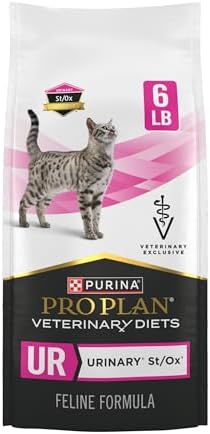 Pro Plan Veterinary Diets Purina UR Urinary St/Ox Feline Formula Dry Cat Food - 6 lb. Bag