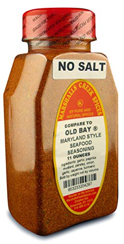 Marshalls Creek Kosher Spices, (st07), MARYLAND STYLE SEAFOOD SEASONING NO SALT 11 oz