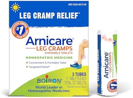 Boiron Arnicare Leg Cramps for Day and Night Relief from Cramping and Stiffness in Feet or Calves - 33 Tablets