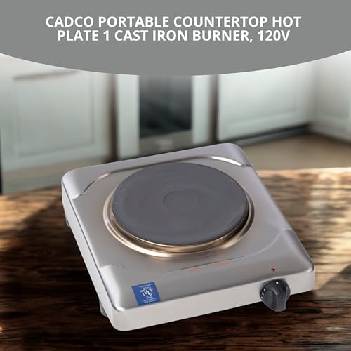 Cadco KR-S2 Portable Electric Hot Plate