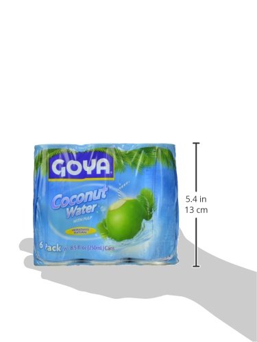 Goya Coconut Water, 8.5 Fl Oz (Pack of 6)