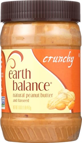 Earth Balance Creamy Peanut Butter and Flaxseed Spread, 16 oz.