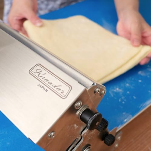 Japan Kneader Manual Dough Sheeter/Laminator, 15.5-inch wide, 5 year warranty