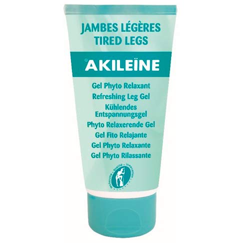 AKILEINE Refreshing Leg Gel 150ml for Tired Legs | Muscle Soreness Gel | Reduces Swelling | Circulation Aid | Leg Relief