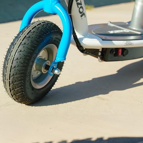 Razor E300S Seated Electric Scooter for Kids Ages 13+ - 9" Pneumatic Tires, Removable Seat, Up to 15 mph and 40 min of Ride Time
