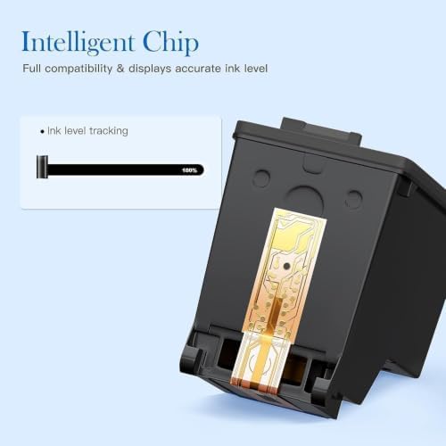 61XL 61 Ink Replacement for HP 61 Black Ink Cartridge High Yield