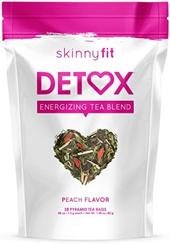 SkinnyFit Detox Tea: All-Natural, Laxative-Free, Supports A Healthy Weight, Helps Reduce Bloating, Natural Energy, Supports Immune System, Vegan