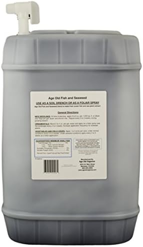 Fish and Seaweed Liquid Fertilizer, 1-Gallon