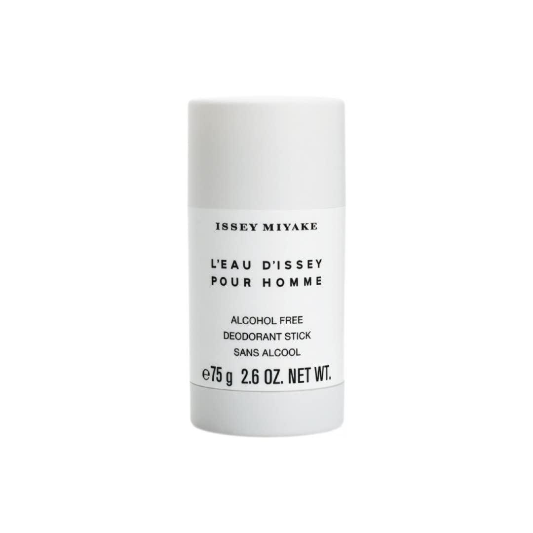 Issey Miyake L'Eau d'Issey Pour Homme Deodorant for Men - Comfortable, Scented Deodorant Stick - With Notes of Yuzu, Nutmeg & Sandalwood - 2.6 oz