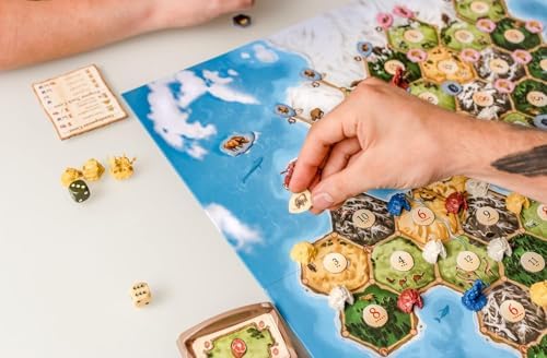 CATAN Histories Settlers of America Board Game - Forge Trails into Rails! Strategy Game, Family Game for Kids & Adults, Ages 14+, 3-4 Players, 120 Min Playtime, Made by CATAN Studio | Forge Trails into Rails, Strategy Game for Kids & Adults, Ages 14+, 3-…