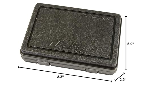 Wheeler Roll Pin Punch Set with 9 Steel Punches, Labeled Rollup Storage Bag for Firearm Maintenance and Gunsmithing
