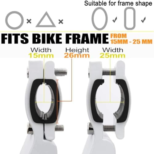 TOPCABIN Bike Kickstand Adjustable Aluminium Alloy Bicycle Kickstand Bike Side Kickstand Fit for 22" 24" 26" 28" Mountain Bike Road cycling/BMX/MTB (Black for 22-24-26-27-28 inch bike)