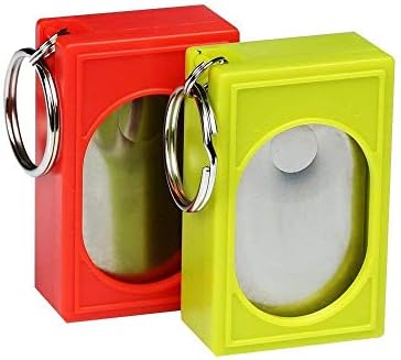 CRMADA Box Training Clickers 2 pcs/Pack, red and Lime Green…