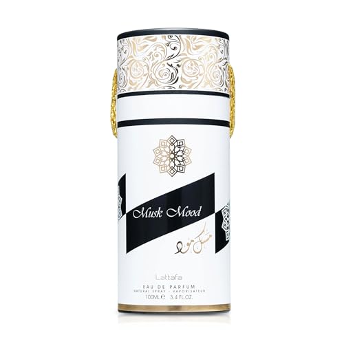 Lattafa Musk Mood for Unisex Eau de Parfum Spray, 3.4 Ounce