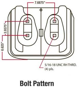 Riding Mower Lawn Tractor Seat Mid Back for John Deere Models 115, LA100, L100, L105, L107, L108, L110, L111, X110,102,105,125 Part No: GY20495