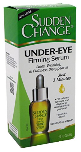 Sudden Change Instant Under-Eye Firming Serum, Fast-Acting (023 oz, 2PK) | Targets Under Eye Bags, & Puffiness and Reduces the Appearance of Fine Lines & Wrinkles Fast Acting Results in Minutes