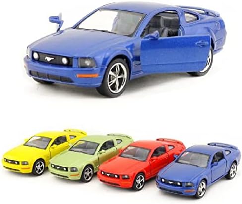 KiNSMART - 2006 Ford Mustang GT 1:38 Scale 5" Die Cast Metal Model Toy Car (Police)
