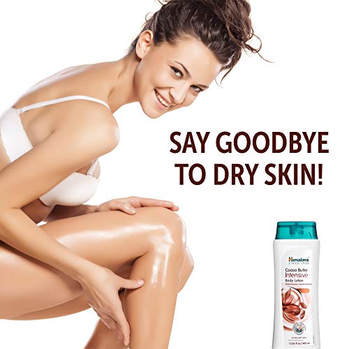 Himalaya Cocoa Butter Intensive Body Lotion, 13.53 oz (400 ml) | Deep Moisturising Cocoa Butter Lotion Formula For Extra Dry Skin & Long-Lasting Hydration