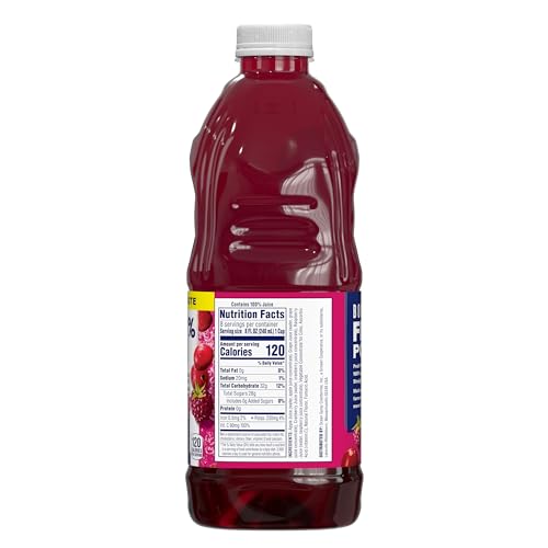 Ocean Spray 100% Juice, Ruby Red Grapefruit, 60 Ounce Bottle (Packaging May Vary)