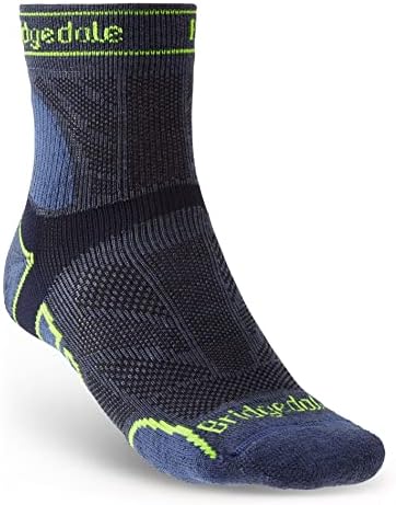 Bridgedale Men's Trail Run Lightweight T2 Merino Performance ¾ Crew