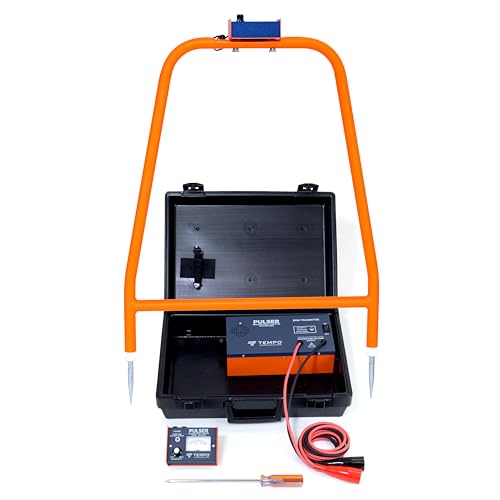 TEMPO Communications PE2003-G Pulser Ground Fault Locator, Underground Wire Break Locator, High-Voltage Signal, A-Frame Receiver