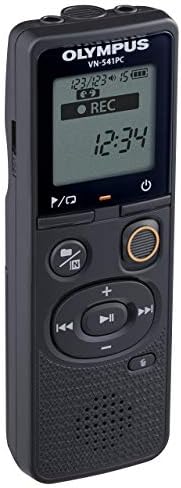 Olympus VN-541PC With PC Link 4GB Black Digital Voice Recorder (Renewed)