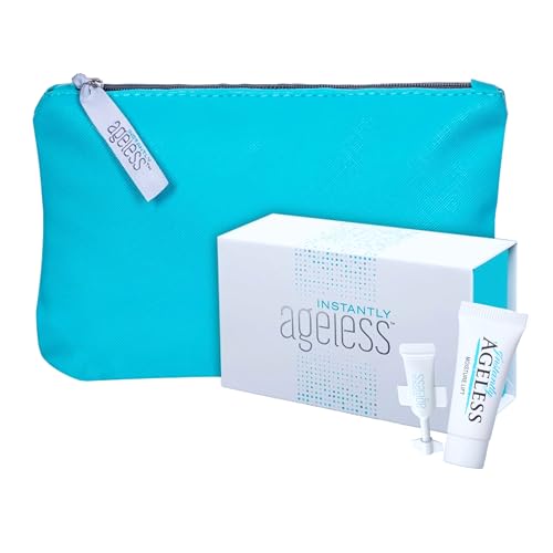 Instantly Ageless Facelift in a Box 25 Vials + Free Makeup Bag