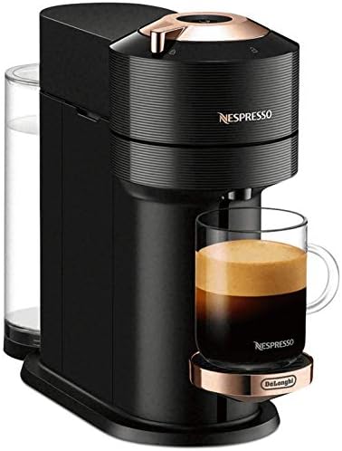 Nespresso Vertuo Next Coffee and Espresso Machine by De'Longhi, Black with Rose