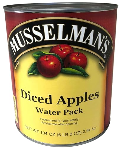 Musselman's Diced Apples Water Pack 104 oz. (3 count)