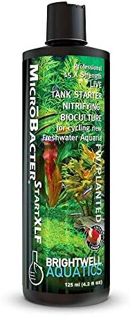 Brightwell Aquatics MicroBacter Start XLF Freshwater Tank Starter, 125 ml