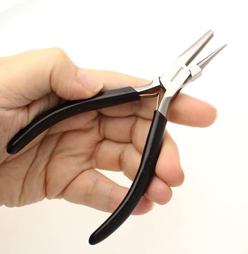 The Beadsmith Concave (Hollow)/Round Nose Pliers