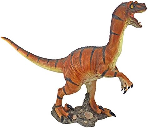 Design Toscano Velociraptor Scaled Dinosaur Statue