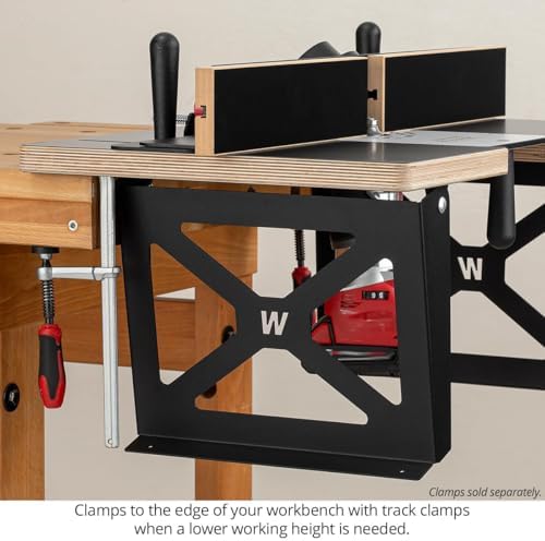 Woodpeckers StabilMaxRT+ Router Table System, USA Made Portable Benchtop Router Table