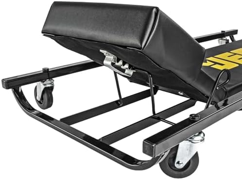 JEGS Creeper and Mechanic Seat Set Memory Foam Padding | Mechanic Creeper & Seat Set for supporting the driver or passenger in the vehicle